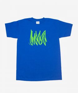 スケートボード　ブランド　スニーズマガジン　sneeze-sneeze-tag-tee-royal